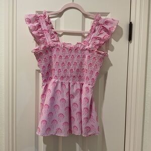 Medium J Marie pink top 💕